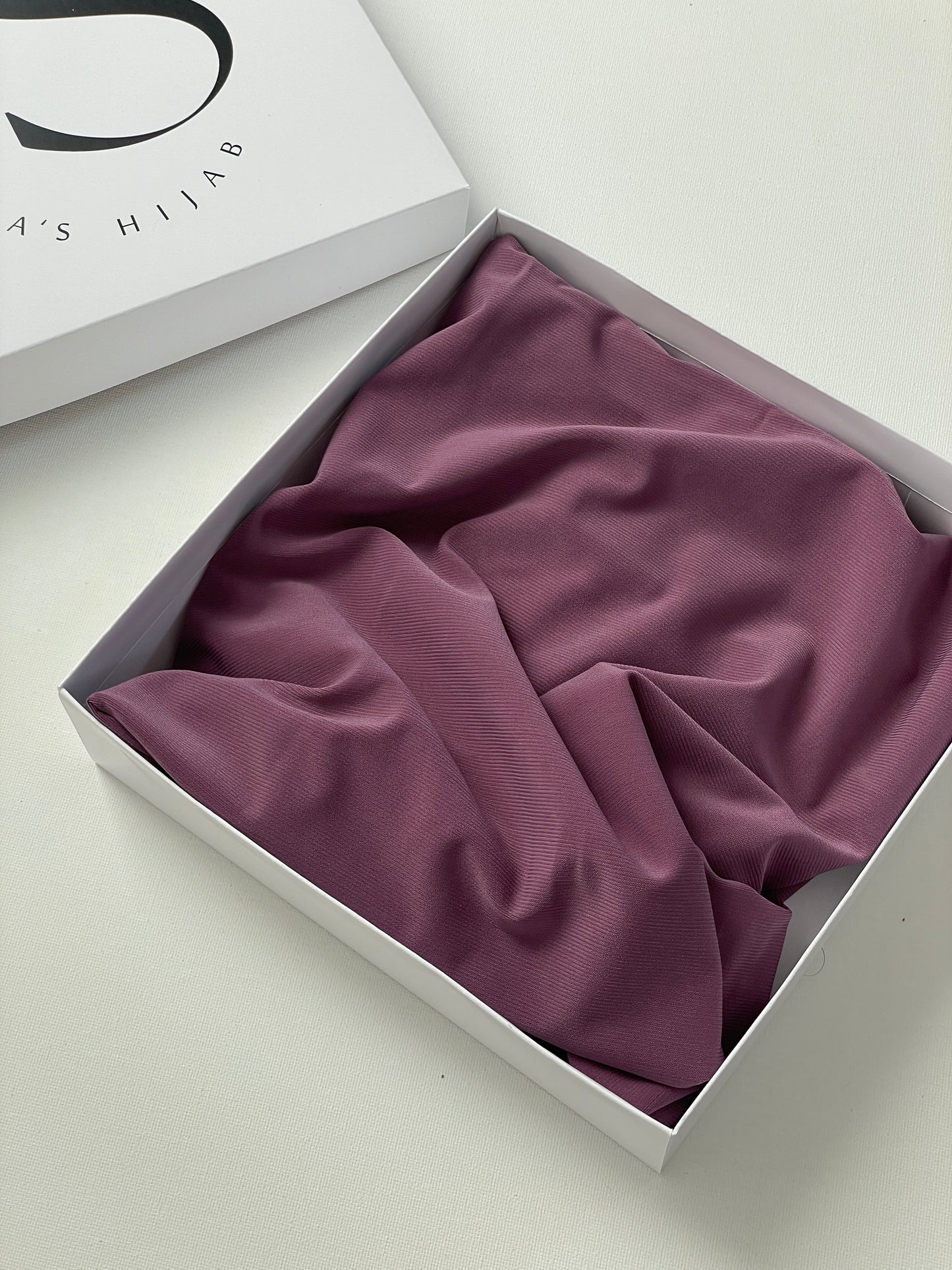 Sabrina´s Hijab Dark Mauve